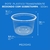Potes Com Tampas PCT 25 UN (500 ml) - comprar online