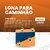 Lona Impermeável 310 6x6 Preto e prata - Primelonas SK - Prime Lonas