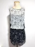 Vestido 2 em 1 Preto e Branco Coração - comprar online