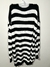 Maxi Cardigan Em Tricô Listrado - Nosso Cabide
