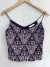Blusa de Alça Fina de Laise Bordado ZEN