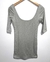 Vestido Cinza Tubinho Lurex