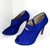 Sandália Meia Pata Azul Suede - comprar online