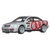 Imagem do Hot Wheels Premium Mattel Car Culture Team Transport Audi S4 quattro e Fleet Flyer (Mix 2 - 2025)