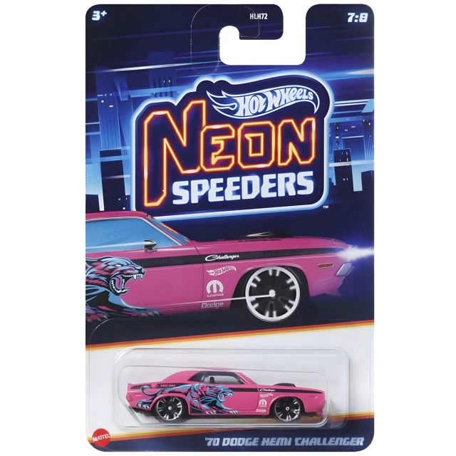 Hemi Rip Mix Hot Wheels Mattel Neon Speeders Dodge Hemi Challenger '70 (Mix 1 - 2025)