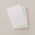 Caderno Inteligente Refil Colorido 80 g com 50 folhas