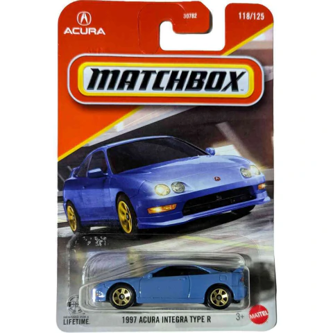 Matchbox Básico Mattel Acura Integra Type R 1997 (Lote L - 2026)