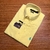 Camisa Social Sarja PRL Amarelo Manga Curta
