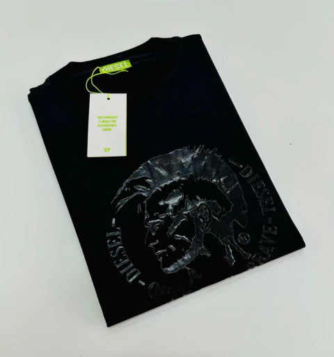 Camiseta DSL Preto Ref08 Importada Chinesa