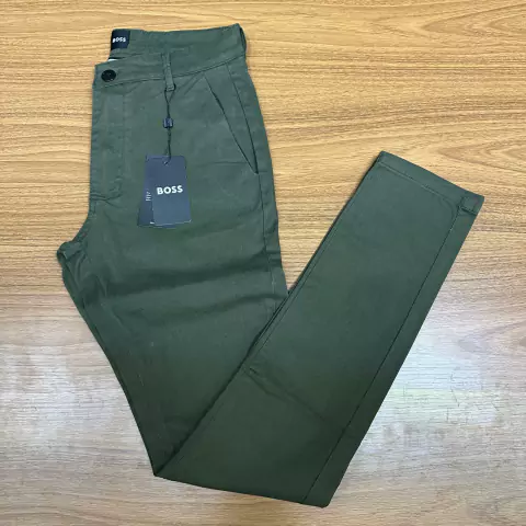 Calça HB Schino Slim Fit Verde