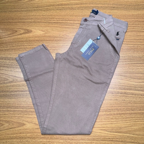 Calça Sarja PRL Marrom Claro C/Elastano