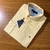 Camisa Social TH Amarelo Mescla FAB04 Oxford M.L