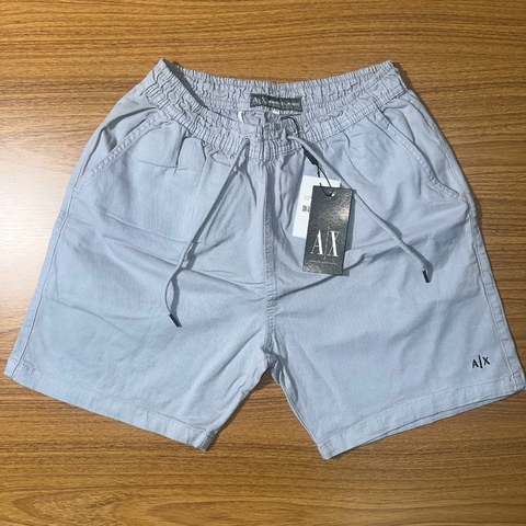 Short Sarja AX Cinza C/ Elastano