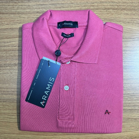 Camisa Polo Aramis Goiaba C/ Elastano