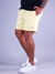Short Sarja PRL Amarelo C/Elastano