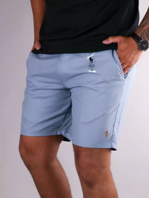 Short PRL Azul Celeste Alfaiataria