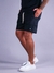 Short Sarja AX Preto Premium C/Elastano
