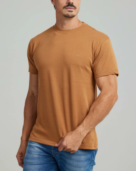 Camiseta AX Marrom Ref05 Importada Italiana