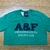 Camiseta Abercrombie Verde Bandeira Ref 43