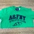Camiseta Abercrombie Verde Bandeira Ref 35