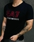 Camiseta AX Preto Ref04 Peruana Fio 40.1