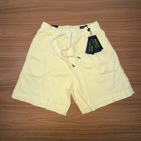Short Sarja PRL Amarelo Premium