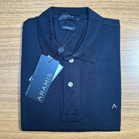 Camisa Polo Aramis Preto C/ Elastano
