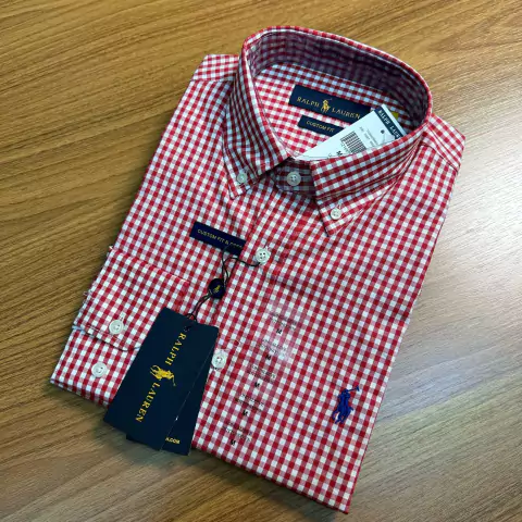 Camisa Social Xadrez Ref02 Manga Longa