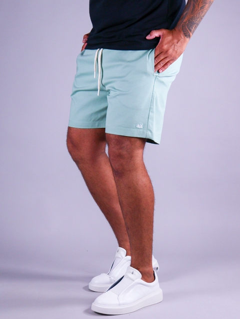 Short Sarja AX Verde Oliva Premium C/Elastano