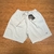 Short Sarja AX Ref02 Off White C/ Elastano