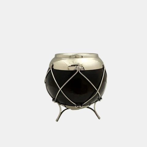 Mate Bombo Calabaza y Alpaca - comprar online