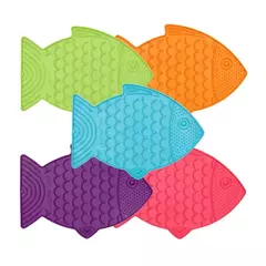 Comedero LickiMat con forma de pescado - comprar online
