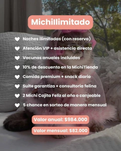 Club Mishmosos - Plan Michi-Ilimitado en internet