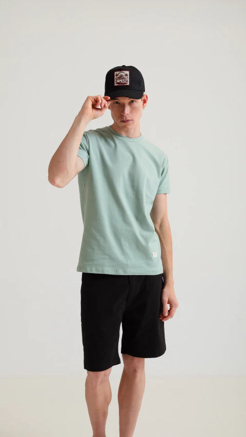 Remera Ryan - Aqua - comprar online
