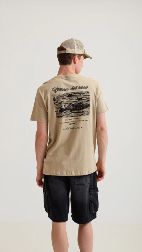 Remera Mallorca - Tostado - comprar online