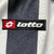 CAM - Galo - Atlético - Lotto- Camisa - Uniforme - Manto - Blusa - 1 - Home - I - Fiat - 100 - Preta e Branca - Minas Gerais - Retro - Raridade - Mineirão - Independência - 2008/2009 - 08/09 - Masculina - Masculino - Torcedor - Joagador - Kit - Jersey - T