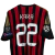 AC Milan - Milan - Camisa - Uniforme - Fly Emirates - Adidas - Rubro Negra - Kaká - Balotelli - Retro - Mural Retro - Champions League - Itália - Jogador - Masculino - Masculino - Kit - Fan - Jersey - Player - Man - Men