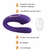 Vibrador Arnaldo com controle remoto - dupla estimulação - 10 modos de vibração recarregável - loja online