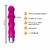 Vibrador personal escalonado - 14,3 x 2,5 cm - Recarregável na internet