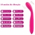 Vibrador Agenor - Ponto G e clitóris - Recarregável - Pega Fogo Sex Shop