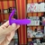 Vibrador duplo pequeno - 9 x 2,4 cm - Aplicativo - loja online