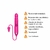 vibrador rosa de tripla estimulação e descrição do vibrador rosa na lateral
