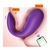 Vibrador Michael com aplicativo - Dupla estimulação - 10 modos de vibração recarregável - Pega Fogo Sex Shop
