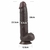 Pênis de borracha 23 x 4,2 cm - textura pele humana - Pega Fogo Sex Shop