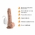 Vibrador Ryan - vai e vem com aquecimento 18 x 4 cm na internet