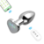 Plug anal P com LED - Aplicativo e controle remoto - 12 modos de vibração - comprar online