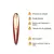 Vibrador Caneta com 10 modos de vibração, design elegante e esferas estimuladoras.