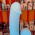 vibrador de clitóris e ponto g azul, mostrando como funciona a vibração do ponto g