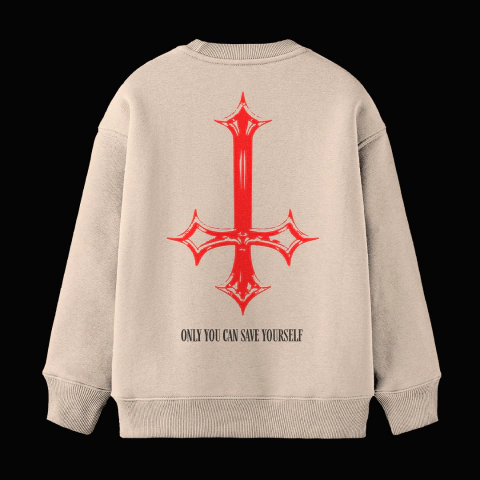 Moletom Crewneck - SALVATION (Off White) - comprar online