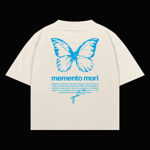 Heavy Oversized Boxy - Memento Mori (Off White) - comprar online